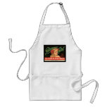 KRW Vintage Glamour Girl Crate Label Apron