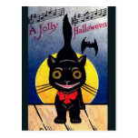 KRW Vintage Halloween Post Card