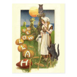 KRW Vintage Halloween Post Card