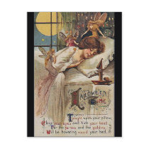 KRW Vintage Halloween Post Card
