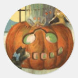 KRW Vintage Jack O Lantern Halloween Sticker