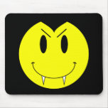 KRW Yellow Smiley Face Vampire Mousepads