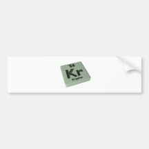 Krypton de Kr Adhésif Pour Voiture