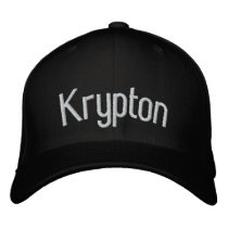 Krypton Embroidered Baseball Cap