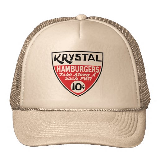 Krystal 10 Cent Shield Hats