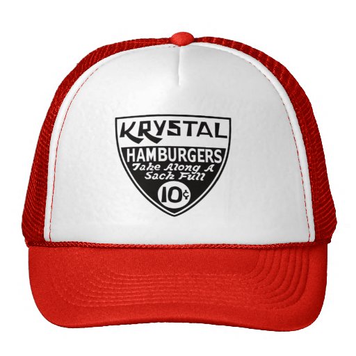 Krystal 10 Cent Shield Trucker Hats