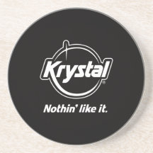 Krystal Logo Coaster