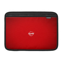 Krystal Logo Red MacBook Air Sleeve