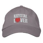 Krystal Lover Embroidered Baseball Cap