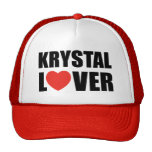 Krystal Lover Mesh Hats