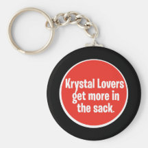 Krystal Lovers -  In the Sack Key Chains