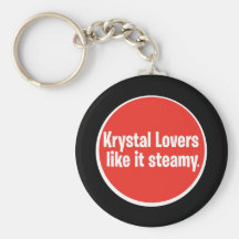 Krystal Lovers Like it Steamy Keychains