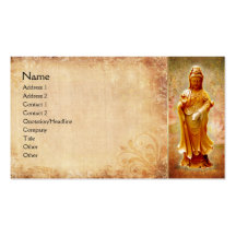 Kuan Yin Modèles De Cartes De Visite