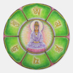 Kuan Yin "Om Mani Padme Hum" Sticker