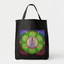 Kuan Yin "Om Mani Padme Hum" Tote Bag