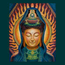 "Kuan Yin's Flame" poster posters