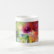 Kuhle Tasse: Yellow and Pinky