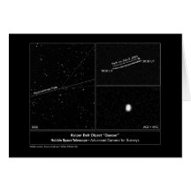 Kuiper Belt Object "Quaoar" Hubble Telescope Photo Cards