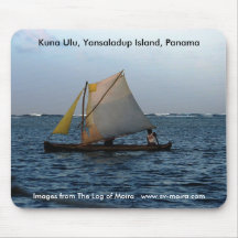Kuna Ulu, Yansaladup Island, Panama Mousepad