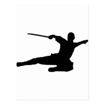 Kung Fu - Samurai Postcard