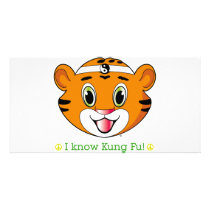 Kung Fu Tiger™ Photo Card