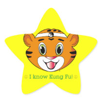 Kung Fu Tiger™ Sticker