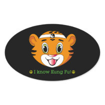 Kung Fu Tiger™ Sticker