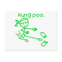 Kung Poo Post Cards