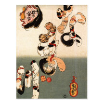 Kuniyoshi, Utagawa () Ichiyusai () 1798 1861 Tokio Post Cards