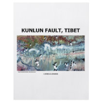 Kunlun Fault Tibet Full Color Flyer