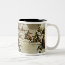 Kurdish and Tatar Warriors at Sadar Abbat, Armenia Coffee Mugs