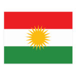Kurdistan Flag Postcards