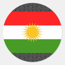 Kurdistan Flag Stickers