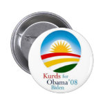Kurds for Obama Pinback Buttons