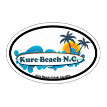 Kure Beach. Acrylic Cut Out