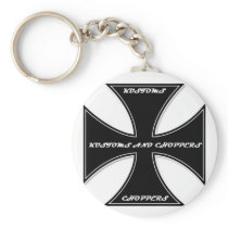 Kustoms and Choppers Keychain