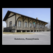 Kutztown train station postcards