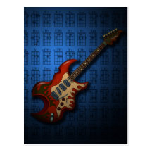 KuuMa Guitar 01 (B) はがき