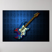 KuuMa Guitar 02 (B) プリント