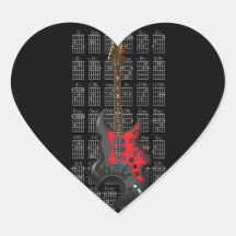 KuuMa Guitar 03 シール・ステッカー