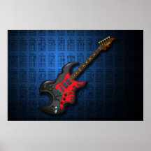 KuuMa Guitar 03 (B) プリント