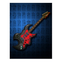 KuuMa Guitar 03 (B) ポストカード
