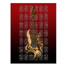 KuuMa Guitar 04 葉書き