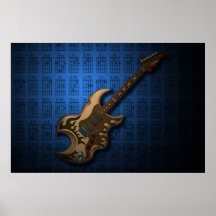 KuuMa Guitar 04 (B) プリント
