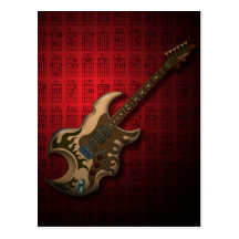 KuuMa Guitar 04 (R) はがき