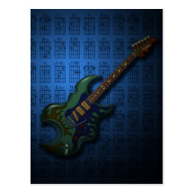 KuuMa Guitar 05 (B) ポストカード