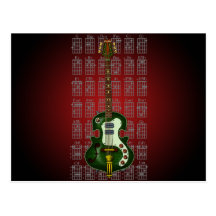 KuuMa Guitar 07 葉書き