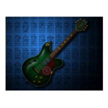 KuuMa Guitar 09 (B) 葉書き
