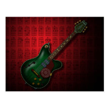 KuuMa Guitar 09 (R) ポストカード