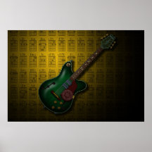 KuuMa Guitar 09 (Y) ポスター